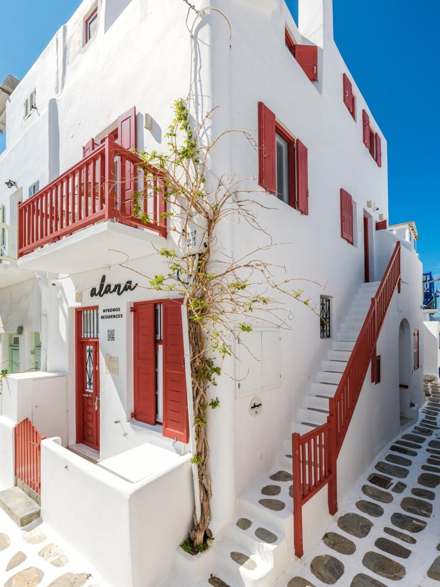 מלון Mykonos Town Alana Mykonos מראה חיצוני תמונה