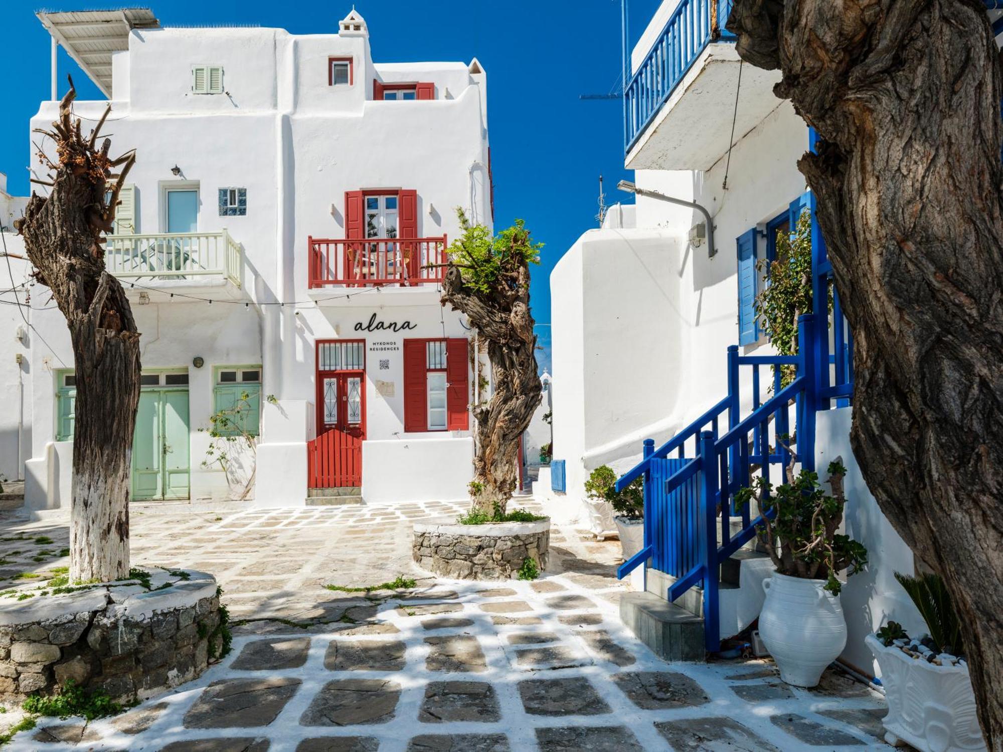 מלון Mykonos Town Alana Mykonos מראה חיצוני תמונה